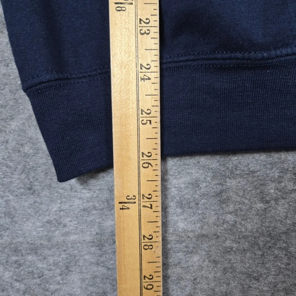 VTG Thrasher Mens Navy Blue Magazine Graphic Pullover Sweatshirt Large